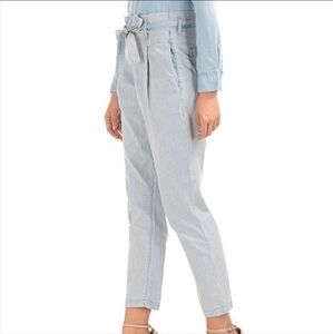 Gap 1969 Paper Bag Railroad‎ Stripe Trouser Pant